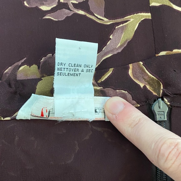 Talbots Floral Skirts Size 14 - Picture 4 of 6